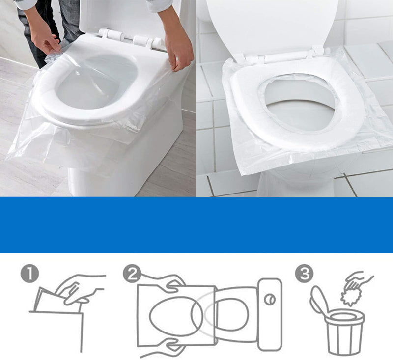 Disposable toilet pad