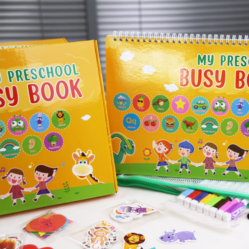 Montessori Busy Book for Toddlers