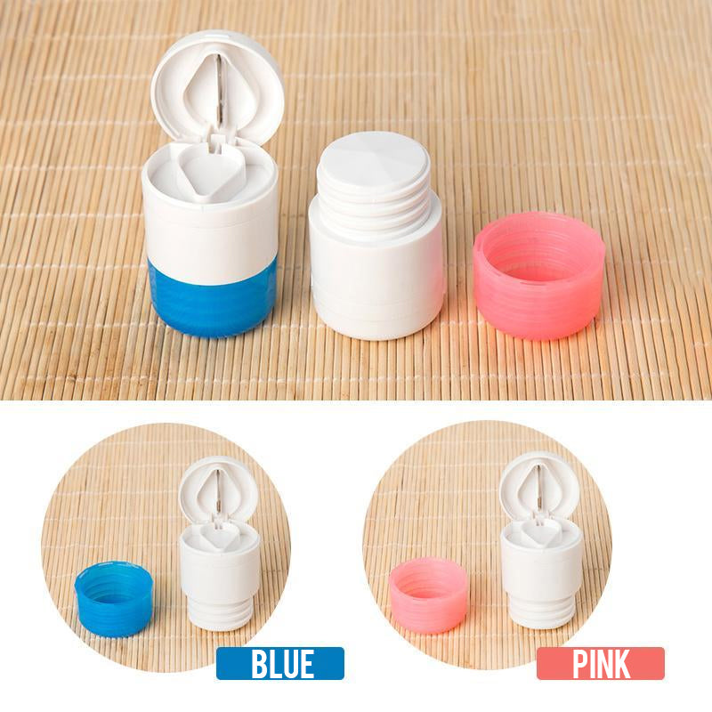 4 In 1 Portable Round Tablet Pill Pulverizer