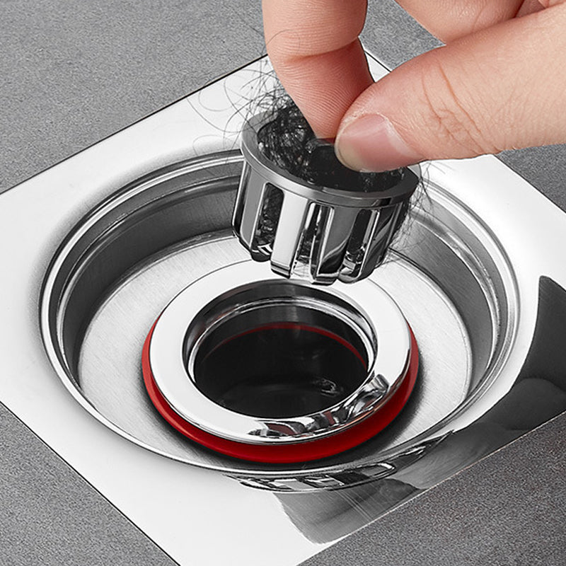 Magnetic anti-odour floor drain core