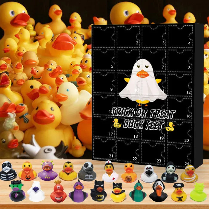 Halloween & Rubber Duck Advent Calendar - 24 Gifts Are In It