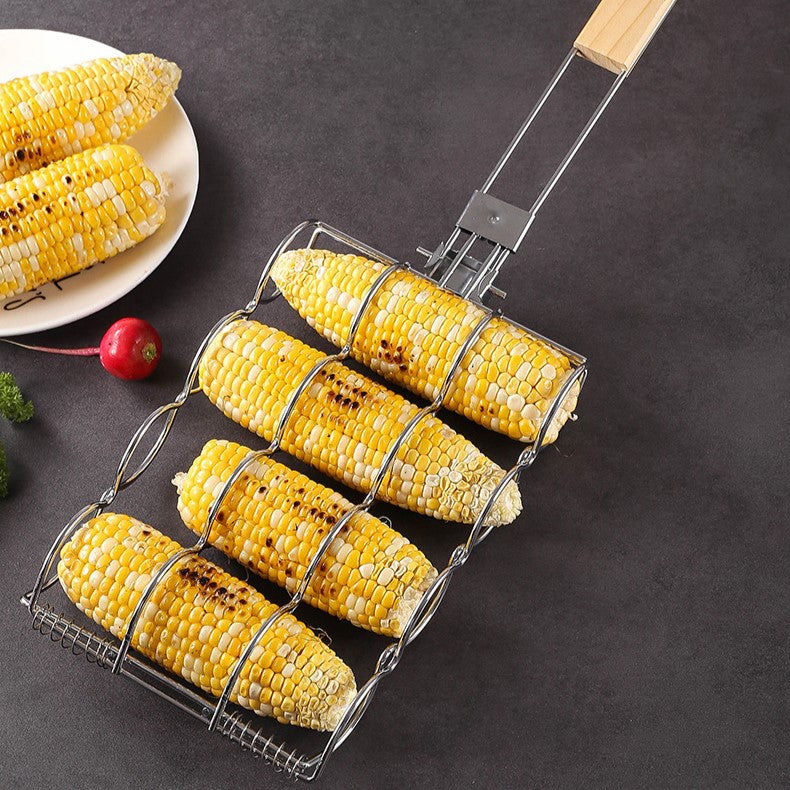 Stainless Steel Corn Grilling Basket