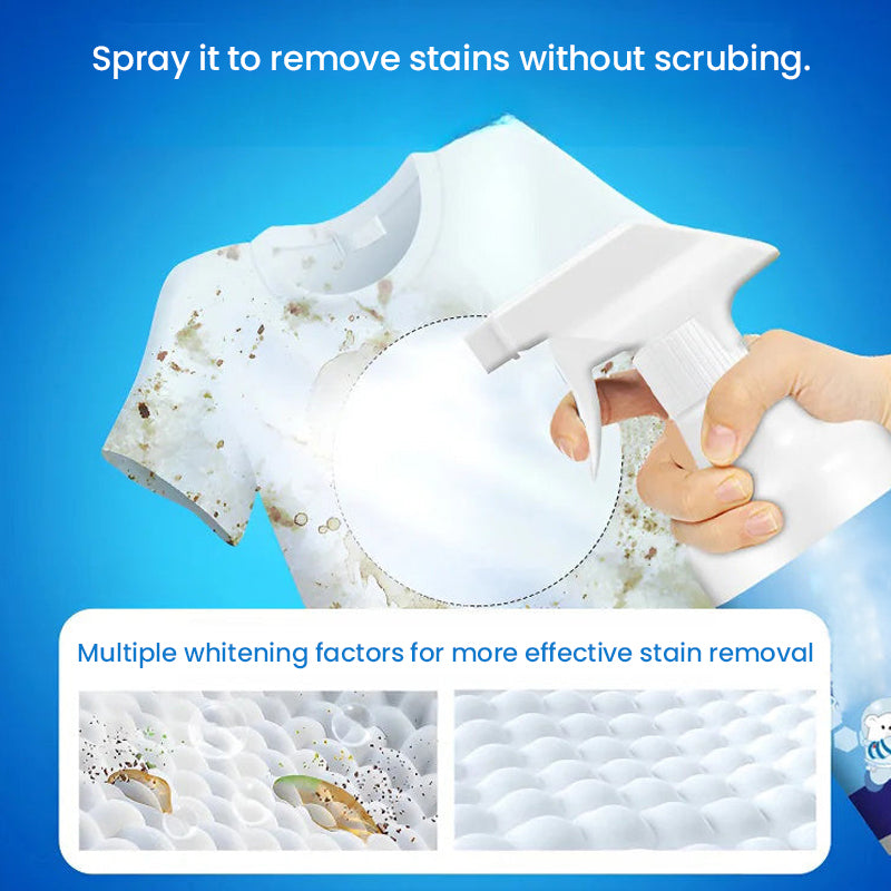 Fabric-friendly powerful stain removal cleaning spray