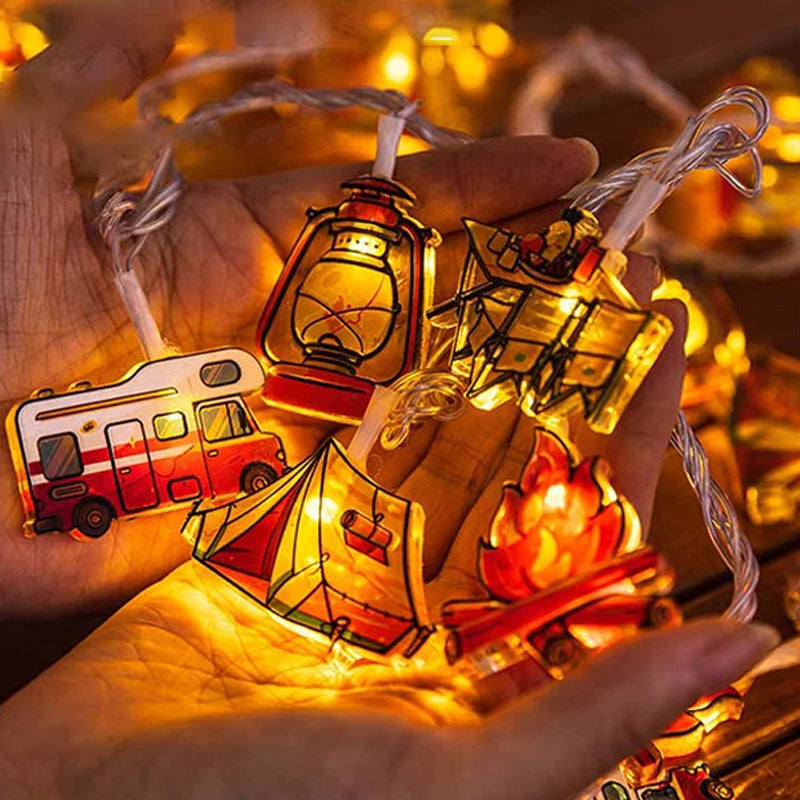 Outdoor String Lights for Camping