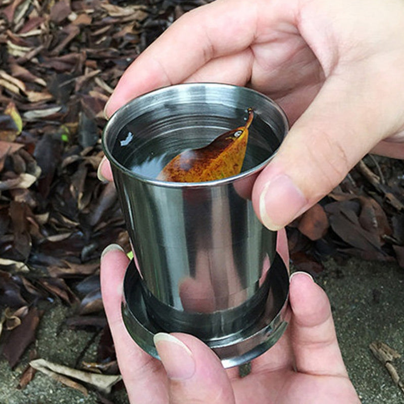 Stainless Steel Telescopic Cup