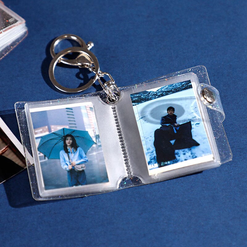 Small Photo Album Key Chain Pendant