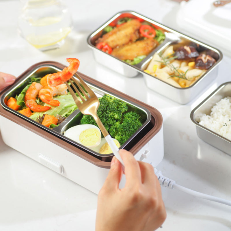 Multi-functional portable plug-in cooking lunch box