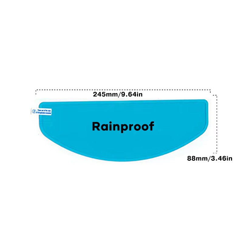 Anti Fog and Rainproof Visor Coating