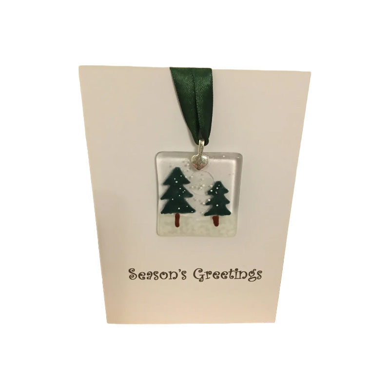 Handmade Christmas Card Ornaments