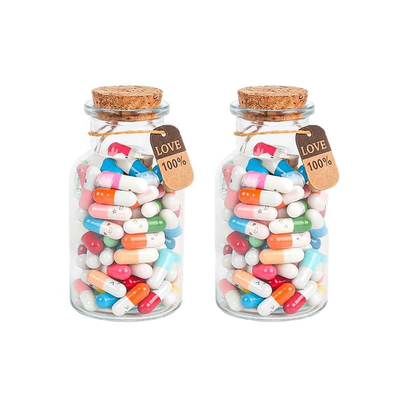 Capsule Letters Message in the Bottle (Mixed Color 🎁)