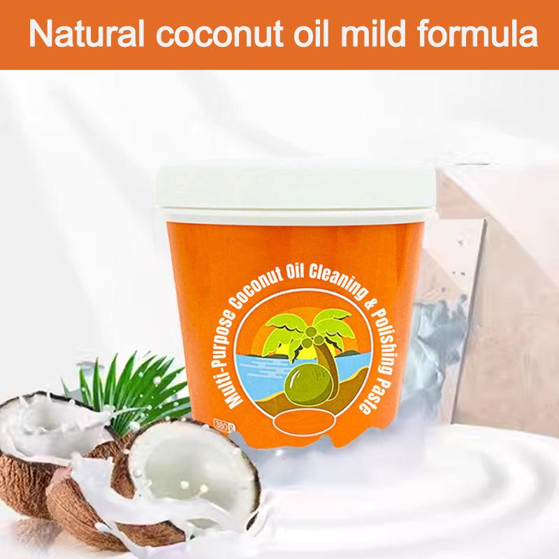 Multi-Purpose Coconut Oil Cleaning & Polishing Paste