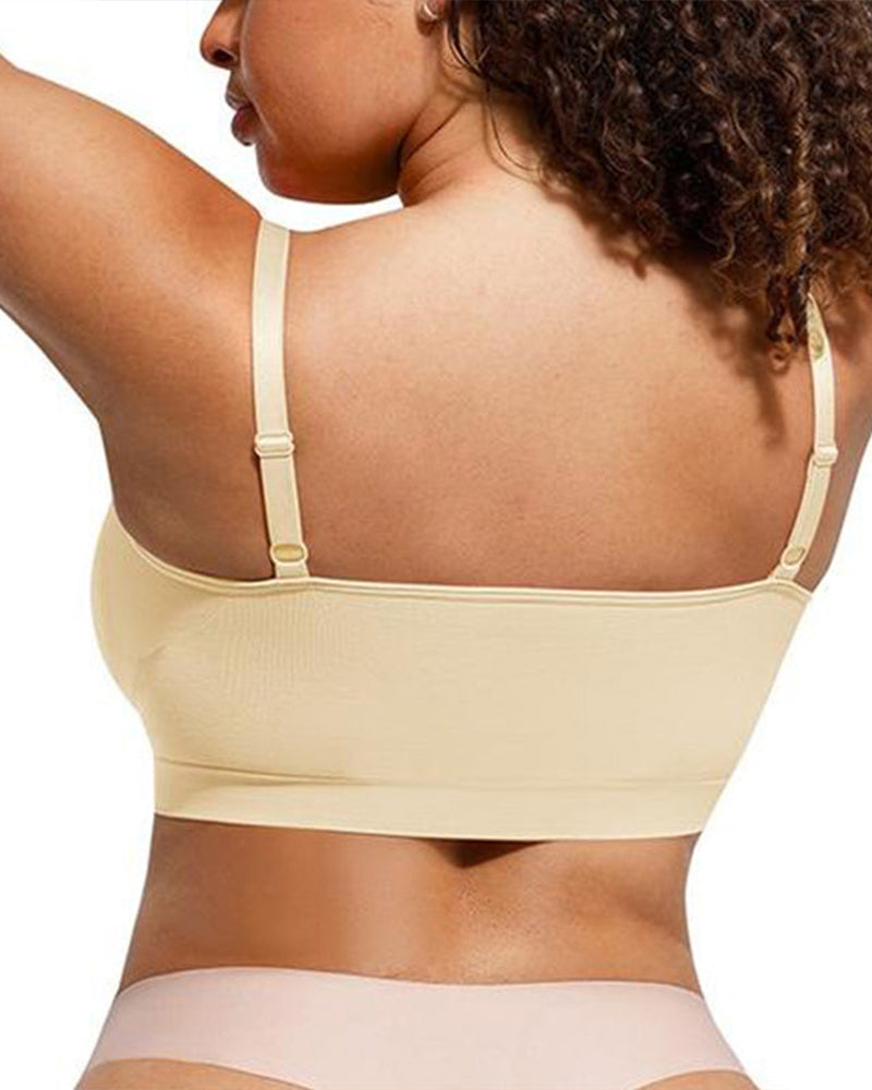 Women's no underwire sculpt bra