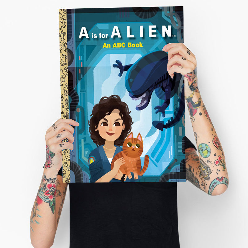 A Is for Alien: An ABC Book (20th Century Studios) (Little Golden Book)