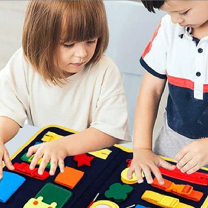 Toddler Busy Board Quiet Book