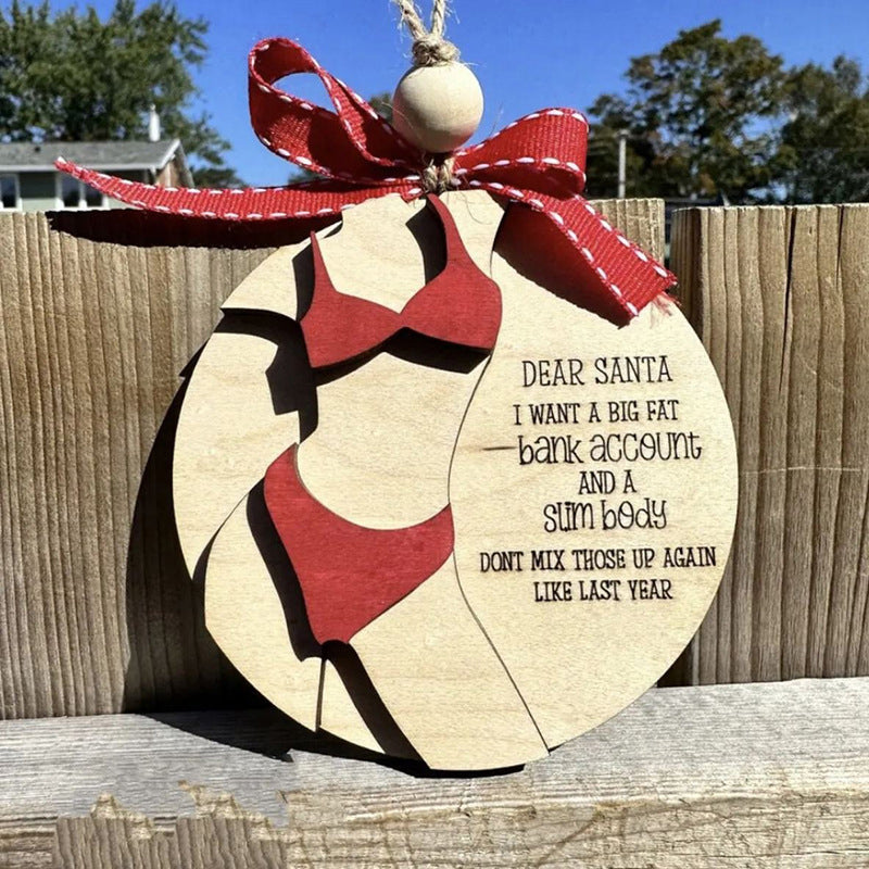 Funny Friends Christmas Ornament