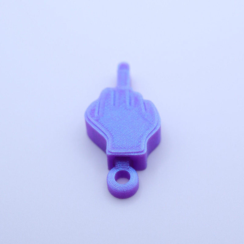 3D Printed Middle Finger Keychain