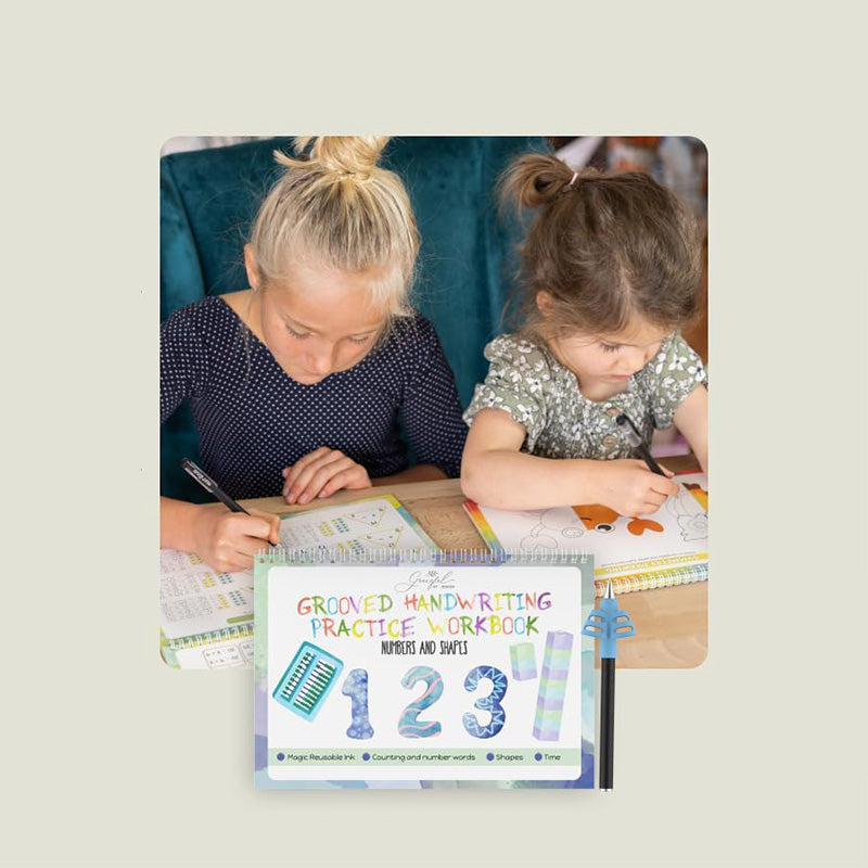 Reusable Grooved Handwriting Workbooks