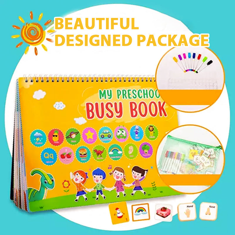 Montessori Busy Book for Toddlers