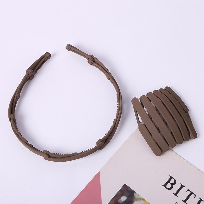 Portable Telescopic Hair Bands for Women's Hair