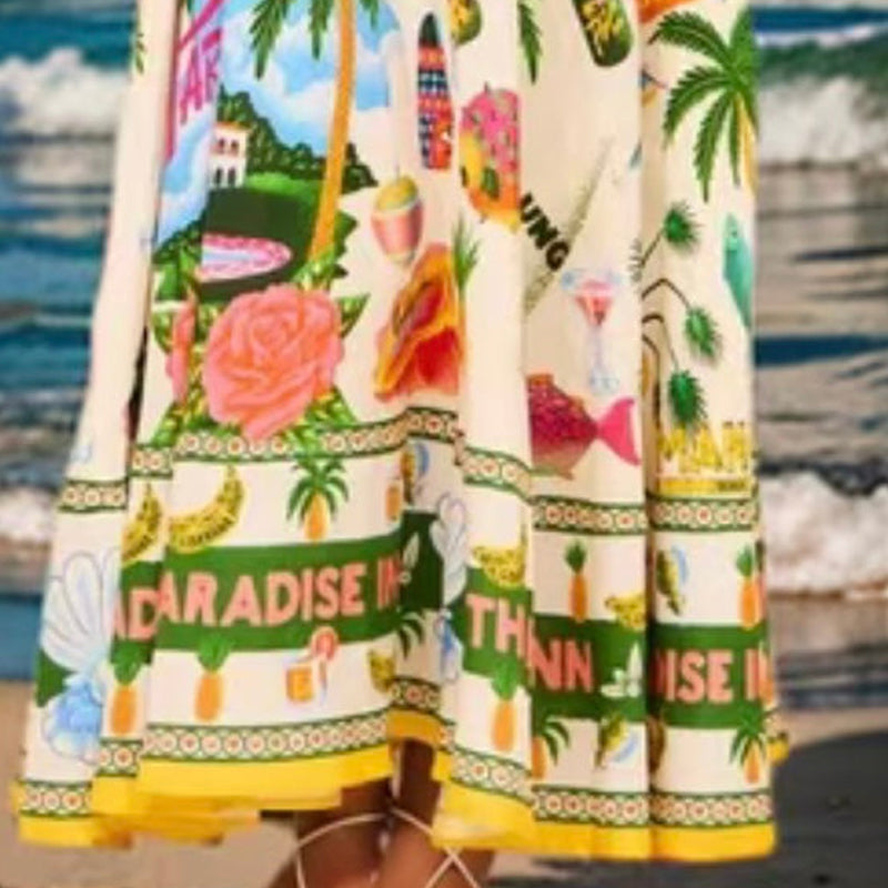 Frovian Summer Paradise Dress