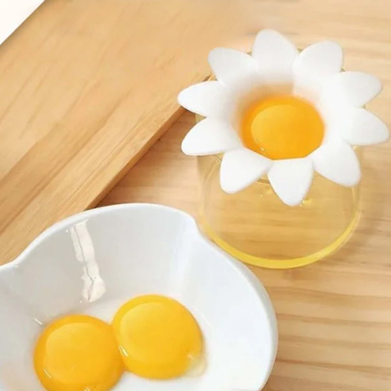 Cute Flower Shape Egg Separator