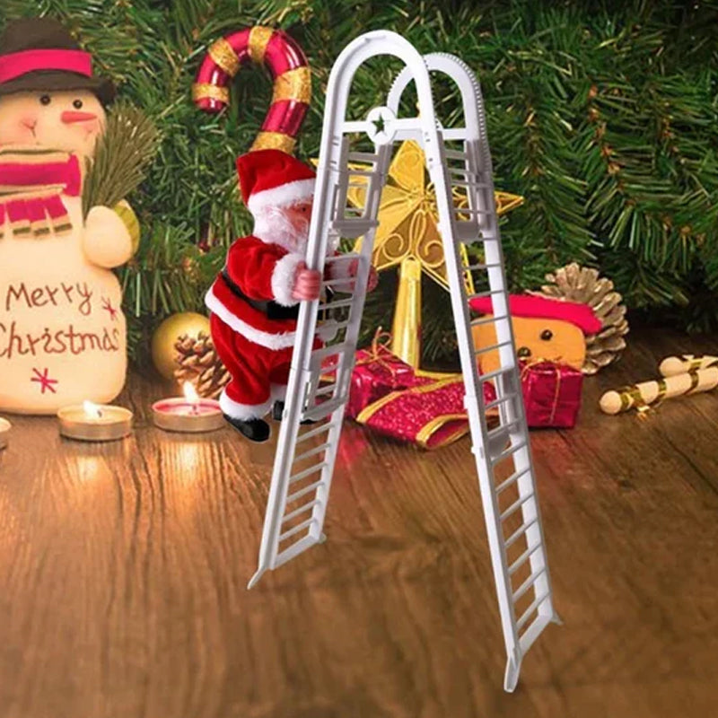 Electric Climbing Santa