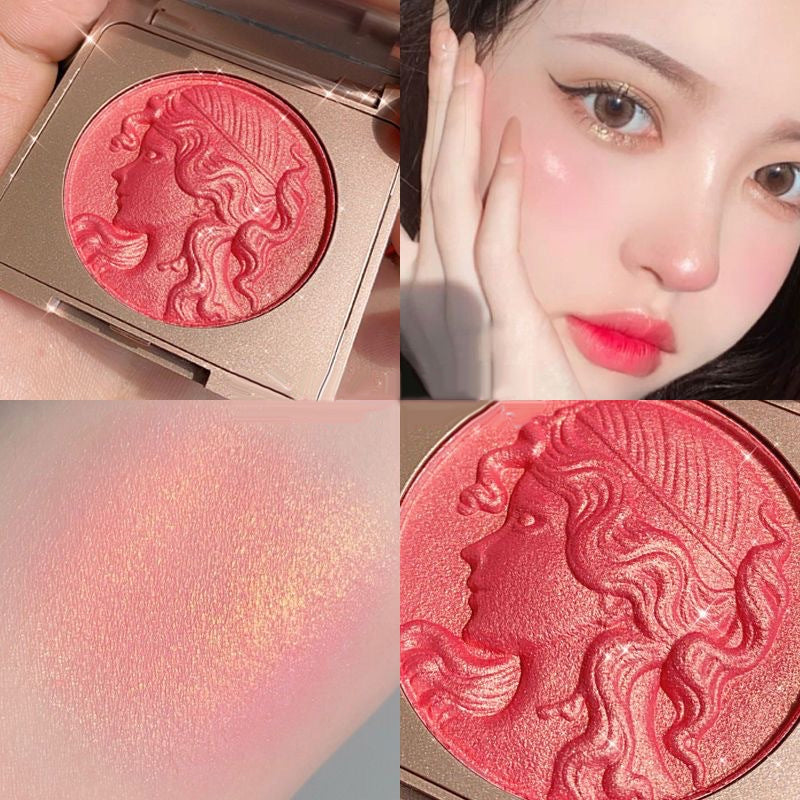 Embossed Smooth Powder Blush Palette for Cheeks