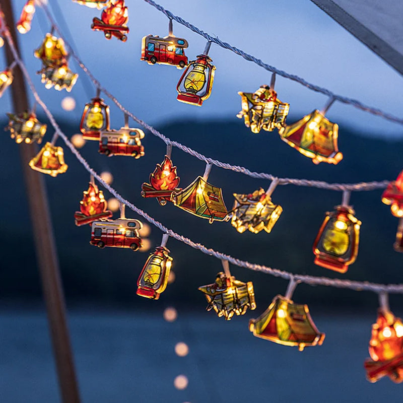 Outdoor String Lights for Camping