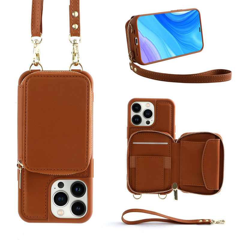Phone Cover With Wallet & Sling, Crossbody Handbag