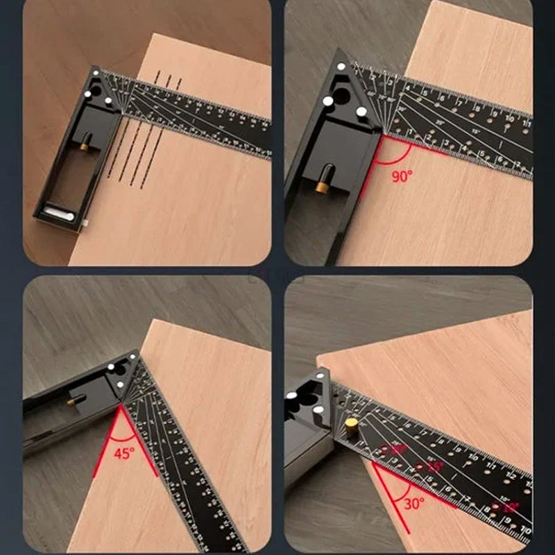 Multi-angle measuring ruler - High quality professional measuring tool