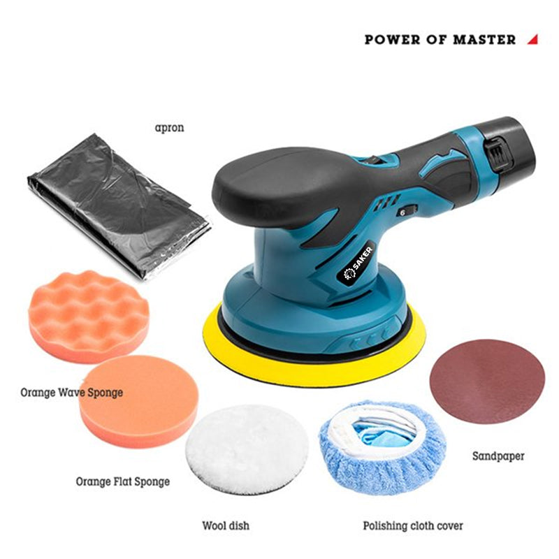 Saker Mini Cordless Buffer Polisher