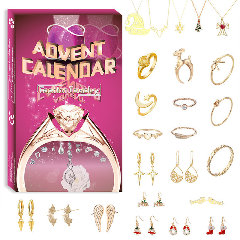 24-day jewelry blind box