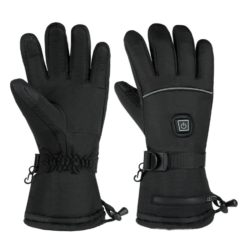 Warm touch screen heated gloves