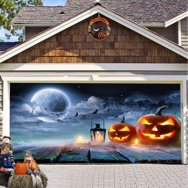 Halloween 2024 Garage Door Decoration