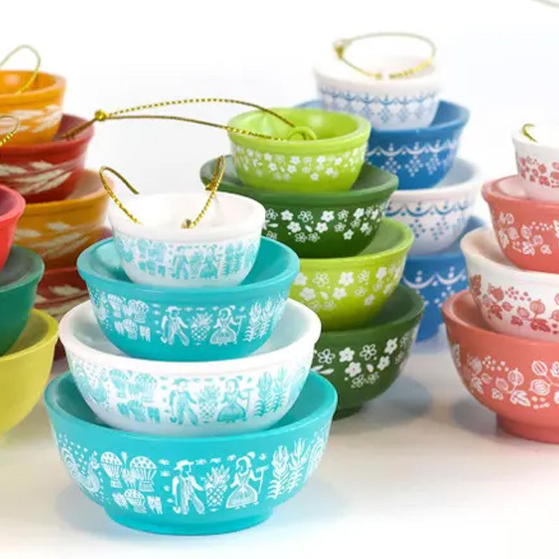 Christmas Resin Mixing Bowl Pendant