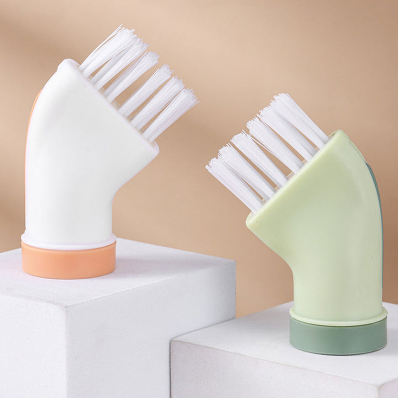 Multipurpose cleaning brush head