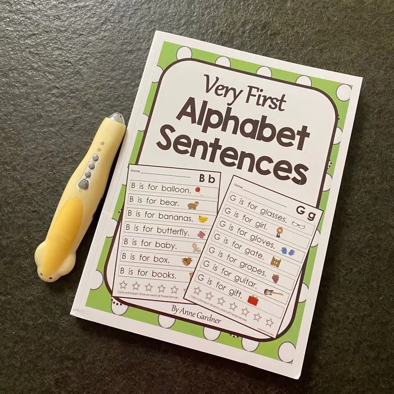 Finger Reading Workbook Core Vocabulary