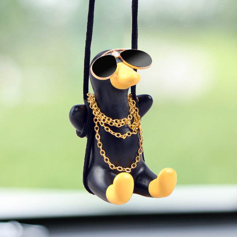 Car Flying Duck Hanging Ornament