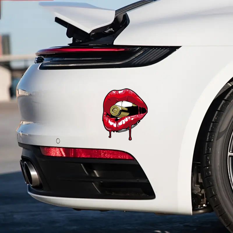 Bullet Lip Decorative sticker