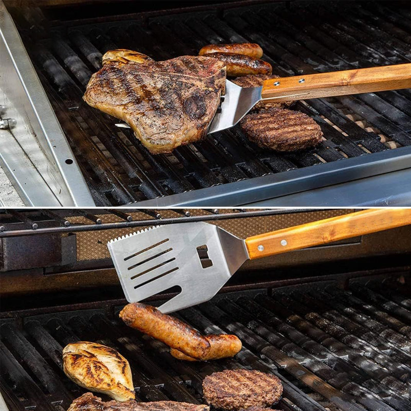 5-In-1 Grill Spatula Fork With Blade BBQ Tool