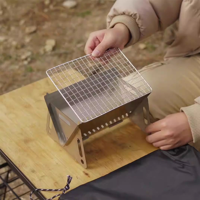 Stainless Steel Collapsible Grill