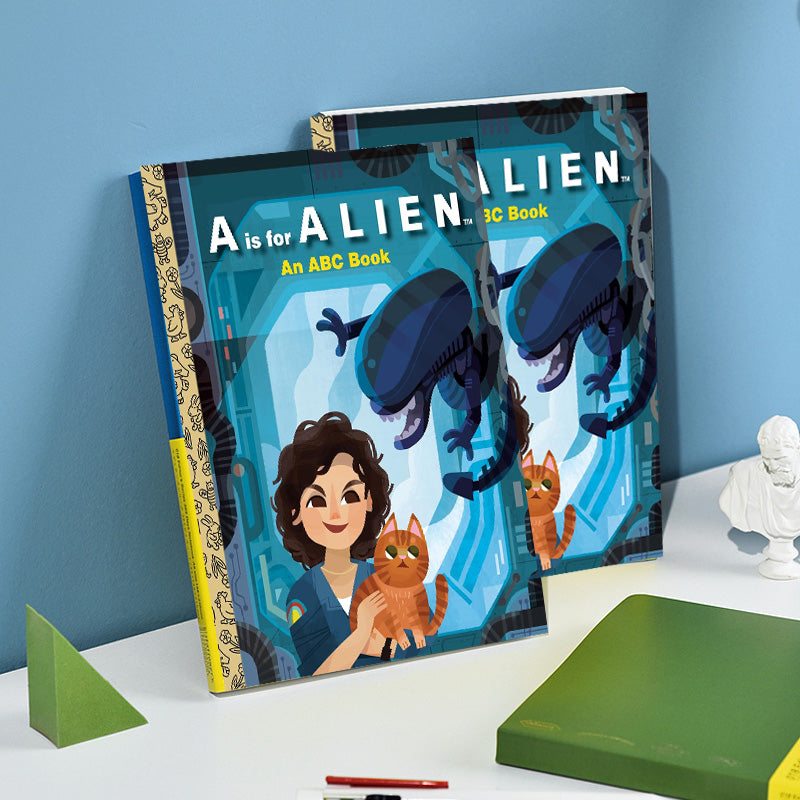 A Is for Alien: An ABC Book (20th Century Studios) (Little Golden Book)