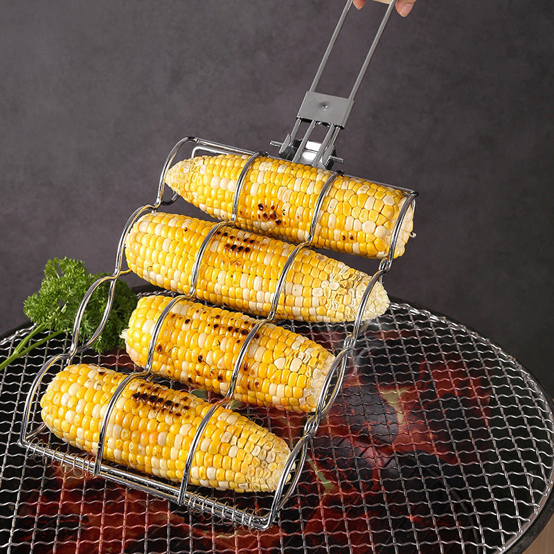 Stainless Steel Corn Grilling Basket