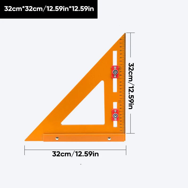 Positioning Triangle Ruler