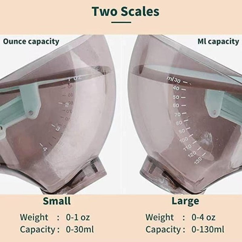 Adjustable measuring spoon