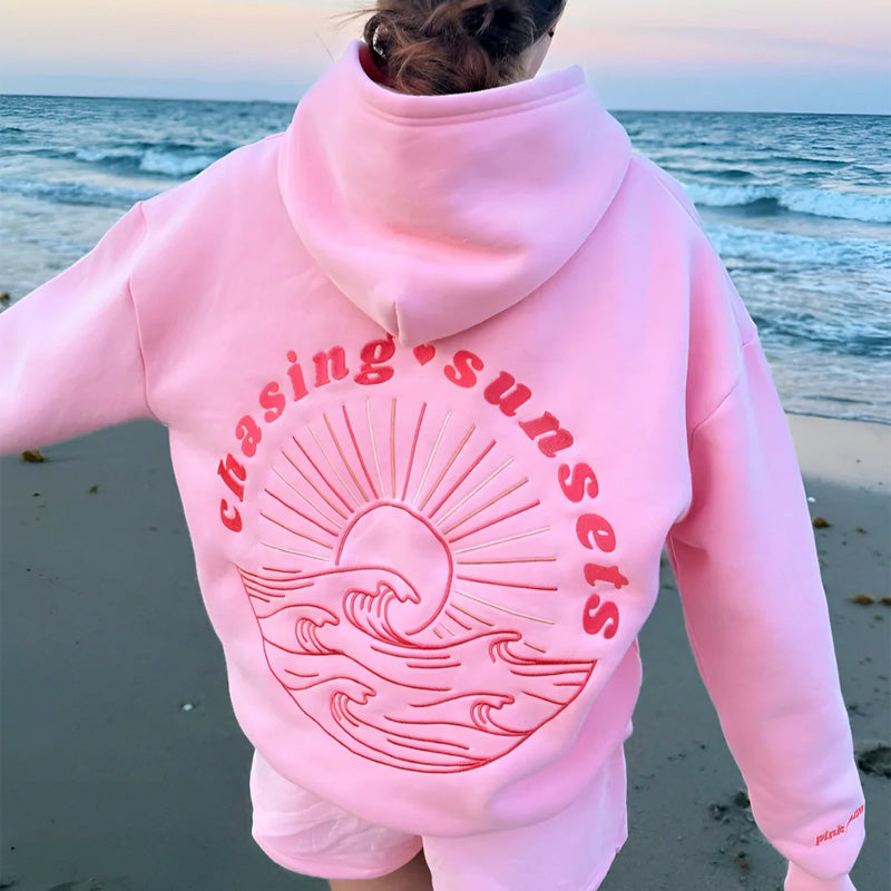 Chasing Sunset Oversized Hoodie