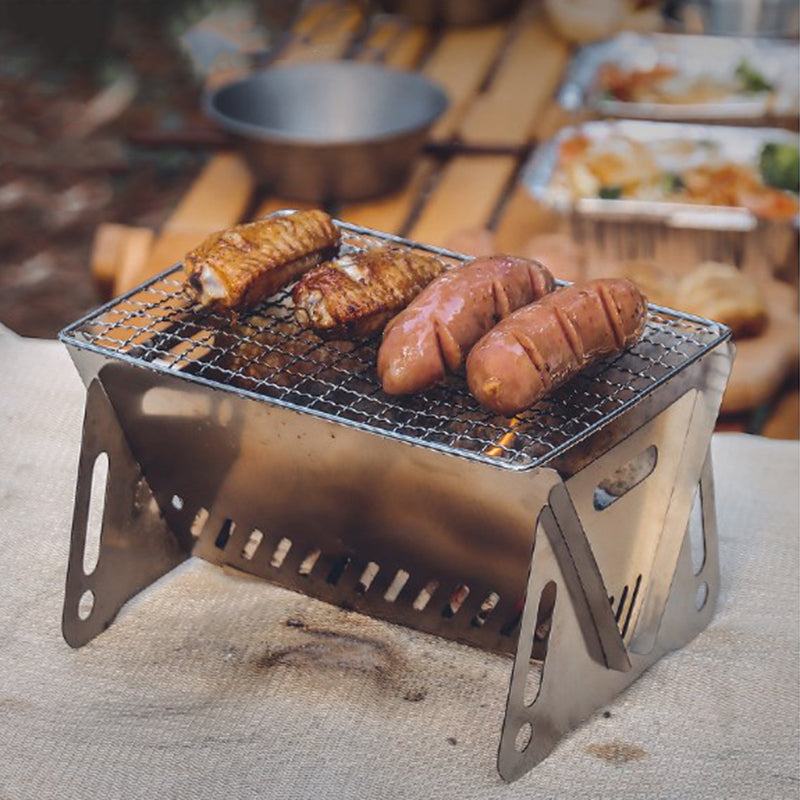 Stainless Steel Collapsible Grill