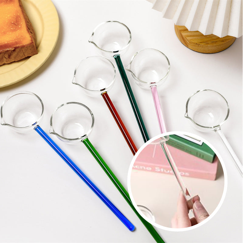 High Borosilicate Glass Spoon