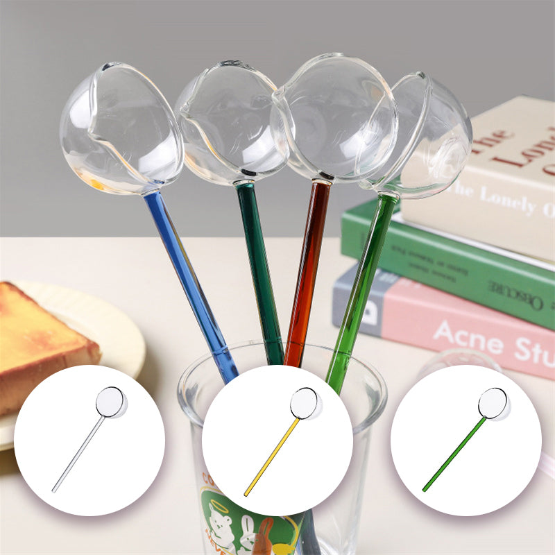 High Borosilicate Glass Spoon