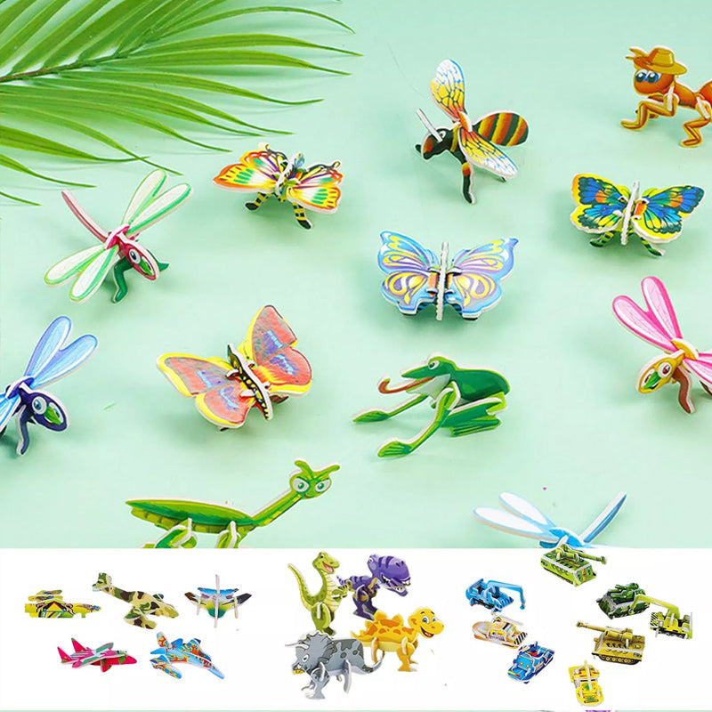 DIY Three-Dimensional Insect Puzzle